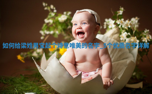 梁姓诗意唯美的男宝名字