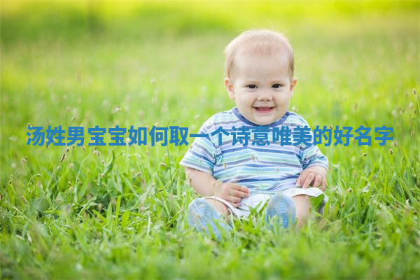 汤姓诗意唯美的男宝宝名字